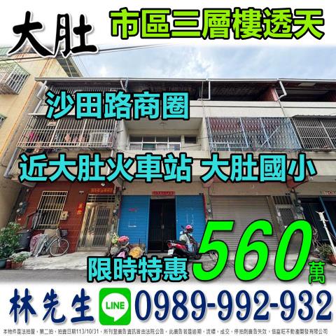 大肚透天法拍-0